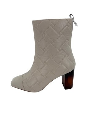 Kurt Geiger LONDON Women's Strut Quilted Ankle Boots Leather Sz 8 Spain