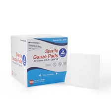 Dynarex 12-Ply Gauze Sponge Sterile 4 x 4" 1 Box(es) 100  per Box