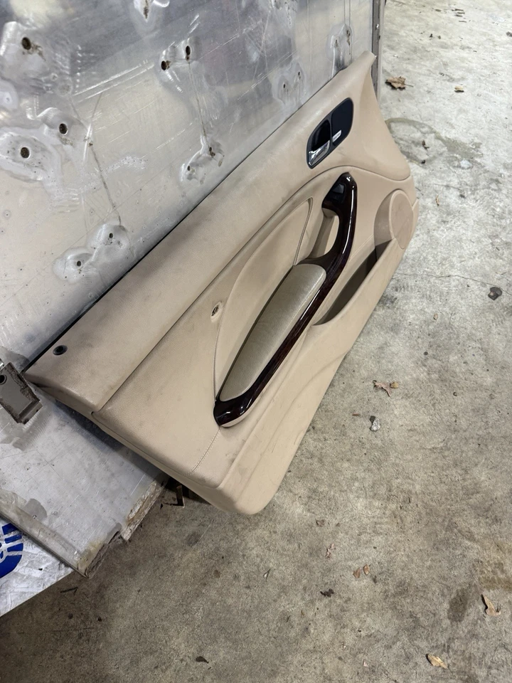 BMW 330CI Right Front  Convertible Door Card Panel Tan E46 00-06 OEM 330CI - Image 4 of 4