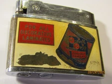 Vintage Automatic Quick Grip Contact Cement Ad-A Grip All Purpose Glue Lighter