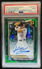 2024 Bowman Draft Konnor Griffin Chrome Auto Green Lava Refractor 1st #/99 PSA 9