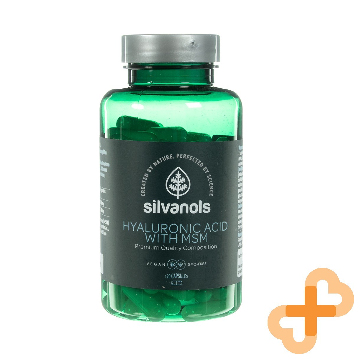 SILVANOLS Hyaluronic Acid with MSM 120 Capsules Hair Skin Nails Food Supplement