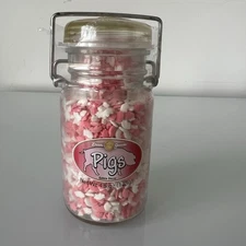 Pig Shaped Candy Sprinkles Sealed Container Expired In 2013 Collectibles NOS