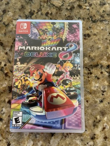 Mario Kart 8 Deluxe - Nintendo Switch (Original Case & Cartridge)