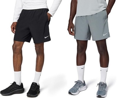 Nike DRI FIT Herren 7 Zoll Slip gefüttert Challenger Fitnessstudio Training Trainingsshorts
