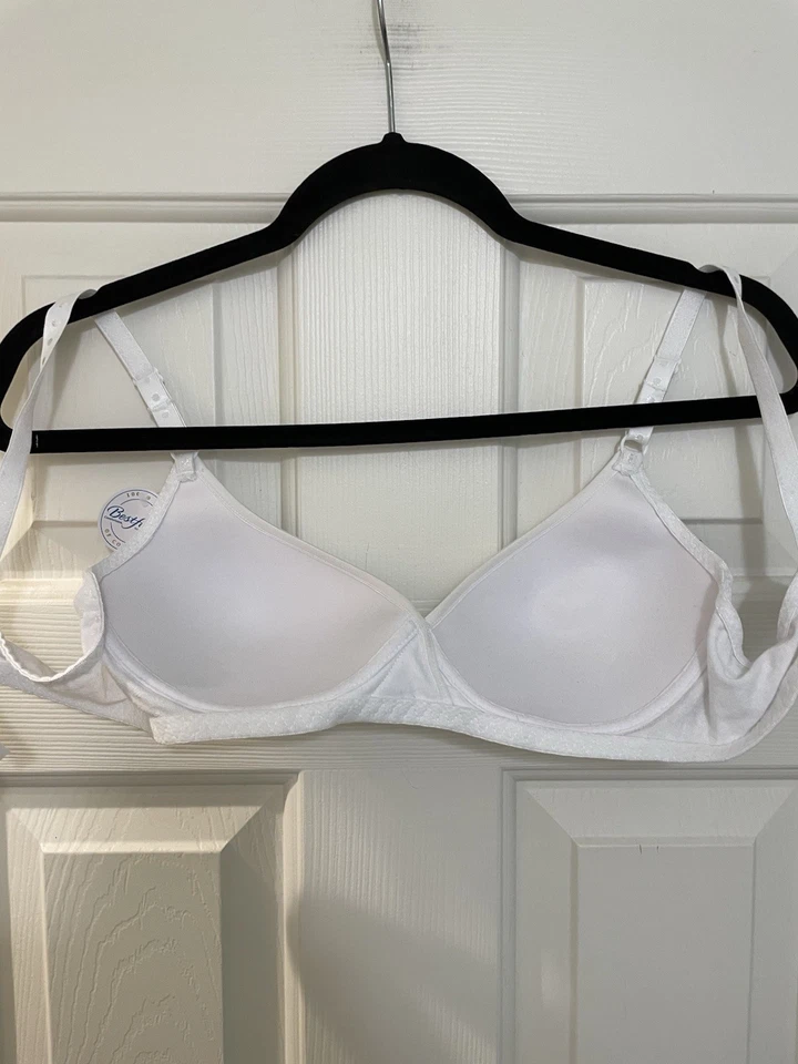 Sujetador Camiseta Bestform Inalámbrico Mujer Talla 34C Blanco Ver Fotos Nuevo Con Etiquetas Foto 4 de 4