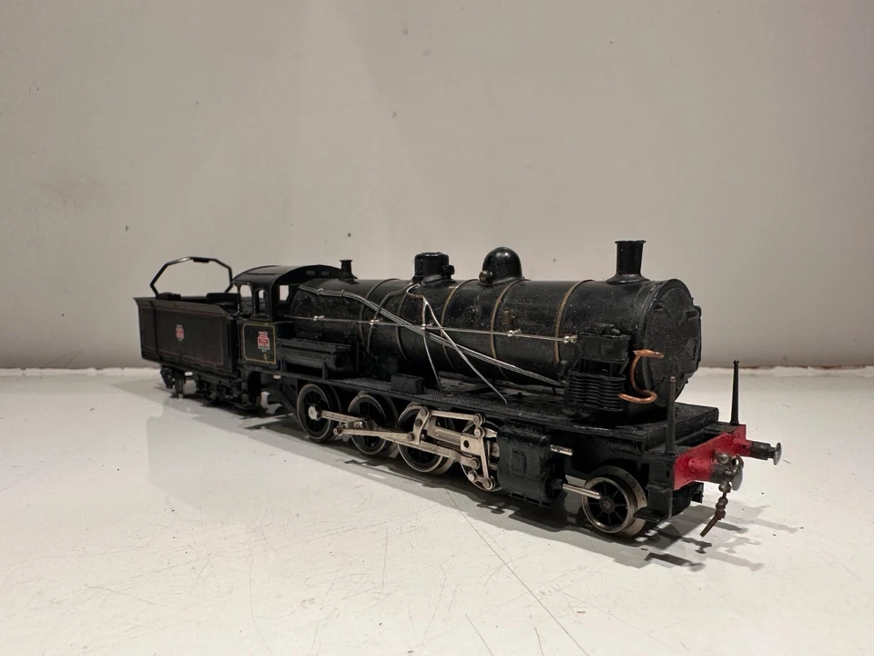 JOUEF HO LOCOMOTIVE A VAPEUR ELECTRIQUE MANTES SNCF 140.C.231 TENDER 18.C.436 - Photo 3/4