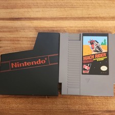 Nintendo Mach Rider for Nintendo NES Game Cartridge w/ Dust Sleeve NTSC-U/C