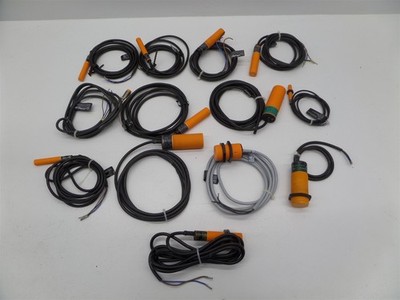 Lot of 13- IFM Electronics Efector Sensor - Mixed Lot