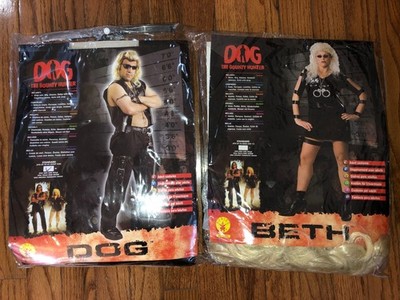 Dog The Bounty Hunter & Beth Adult Halloween Costume Cosplay One Size (see descr