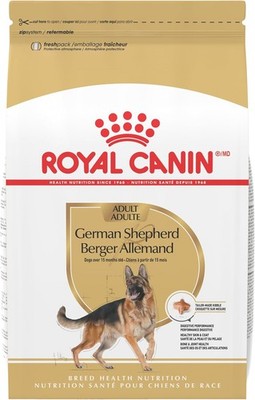 Royal Canin Breed Health Nutrition German Shepherd Adult Dry Dog Food, 17-lb bag