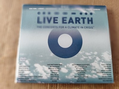 LIVE EARTH - THE CONCERTS FOR A CLIMATE IN CRISIS  (CD + 2DVD)  DIGI