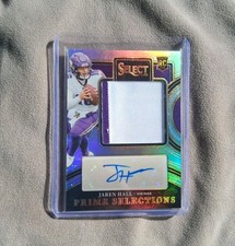 2023 Panini Select Silver Prizm 82/99 Jaren Hall #PS-JHL Rookie Auto RC