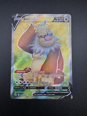 Slaking V (Full Art) 077/078 Pokémon GO Holo