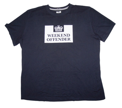 Weekend Offender Prison Classics Herren T-Shirt Blau Größe 3XL