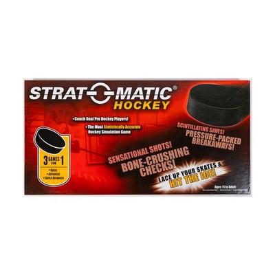 Strat-O-Matic Boardgame  Hockey (Current Ed w/2012-13 Complete Seaso Box VG+/NM