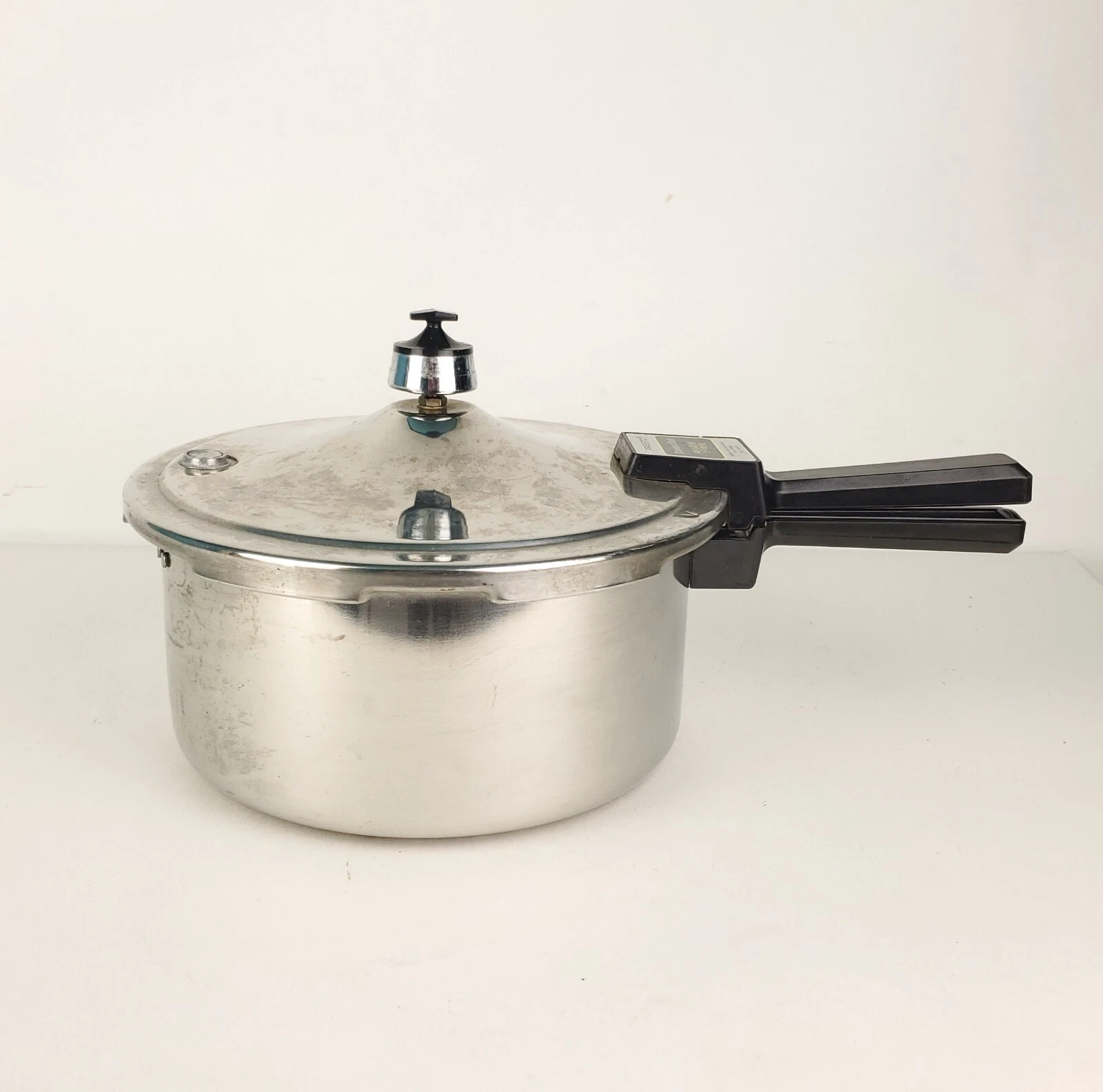 Vintage Presto Aluminum Pressure Cooker Canner 4 Qt Jiggler Rack 409A Manual