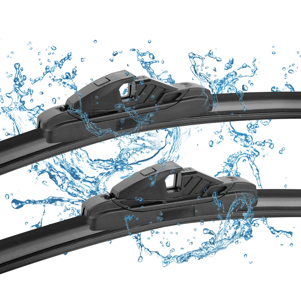 Juego de pares de limpiaparabrisas de 2*22 pulgadas para Mercedes-Benz CLK350 2006-2009 Foto 4 de 4