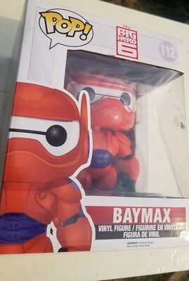 Funko Pop Disney #112 Big Hero 6 Baymax Armored Vinyl Figure 6