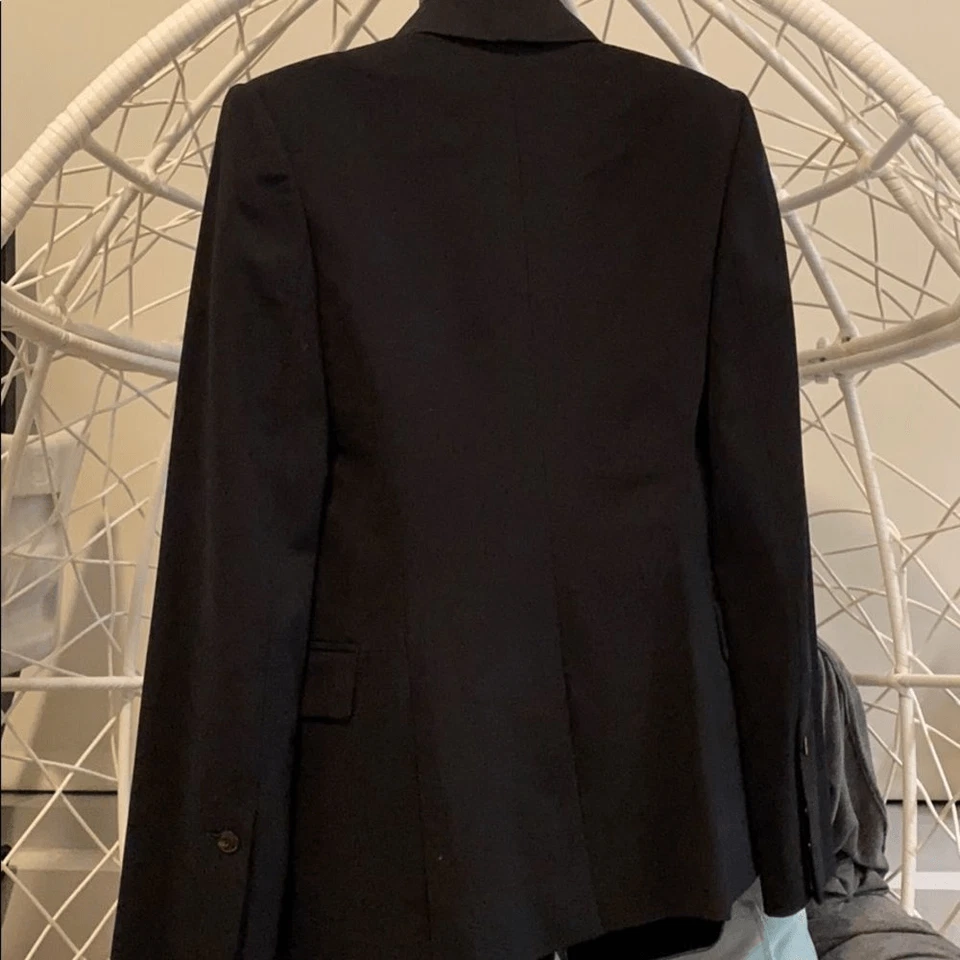 Blazer abierto negro Halston Heritage - Usado en excelente estado con forro Foto 4 de 4