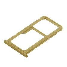 For Huawei Honor 7X Replacement SIM & SD Card Tray (Gold) UK Stock Genuine Part