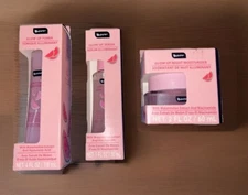 Set Of 3 B PURE Glow Up Watermelon Cream/Toner/Serum Skincare in Glass-Glow Dupe