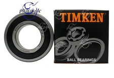 TIMKEN 6208-2RS USA 40X80X18MM Double Rubber Seal Deep Groove Ball Bearings