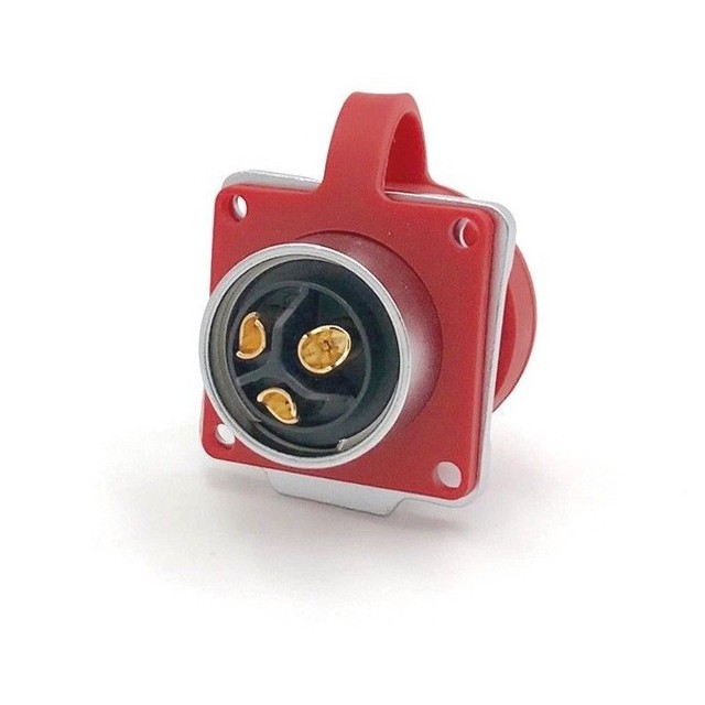 3 Pin Power Connector Female Plug & Male Socket Waterproof IP67 Heavy
