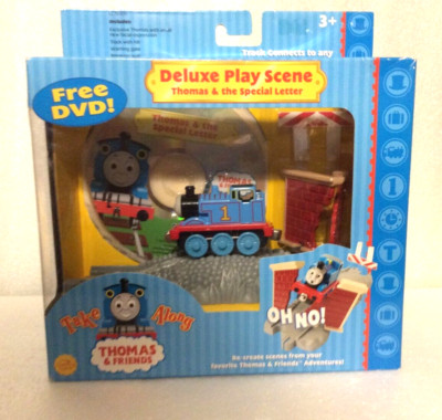 THOMAS & the SPECIAL LETTER Deluxe Play Scene   NEW   LC76301 Take Along Thomas