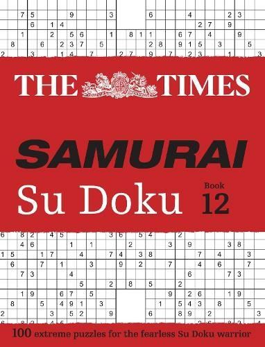 Times Samurai Su Doku 12 by The Times Mind Games