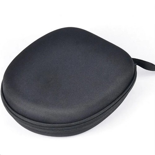 Black Headphone Storage Bag Universal Headset Hard Carrying Box Earphone Case - Picture 3 of 6