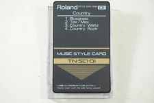 Roland Music Style Card w/ Case: Country - TN-SC1-01, FREE 2-3 Day Ship!!!