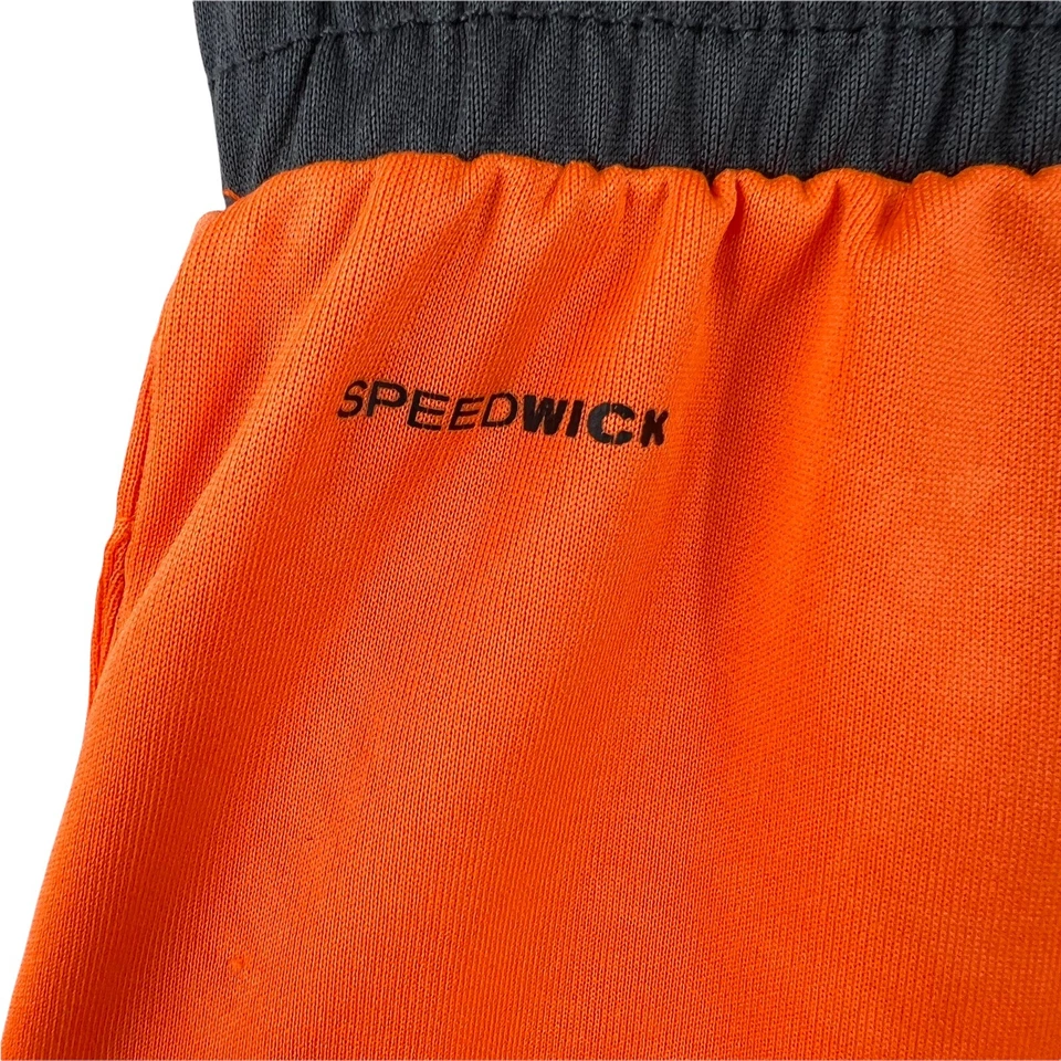 Pantalones cortos Reebok Orange Speedwick para niños talla grande Foto 3 de 4