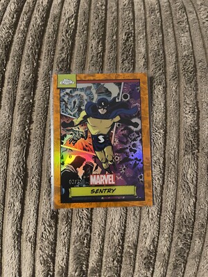 Topps Marvel Chrome 2024 Sentry Refractor Numbered 2/25