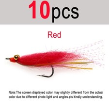 Carbon Steel Hook Fast Sink Fishing Flies for Bonefish Bass Trout Fishing Lure