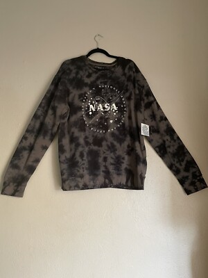 FifthSun NASA Black Tie Dye Graphic T 