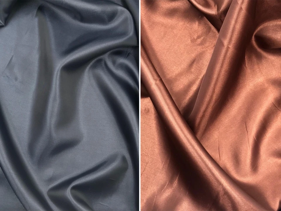 Futterstoff Satin Polyester Meterware Breite 150 cm ab 1m