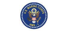 4" us marine corps hmx-1 marine helicopter sq bumper sticker decal usa made