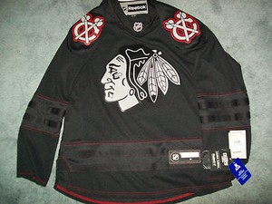 blackhawks black ice jersey