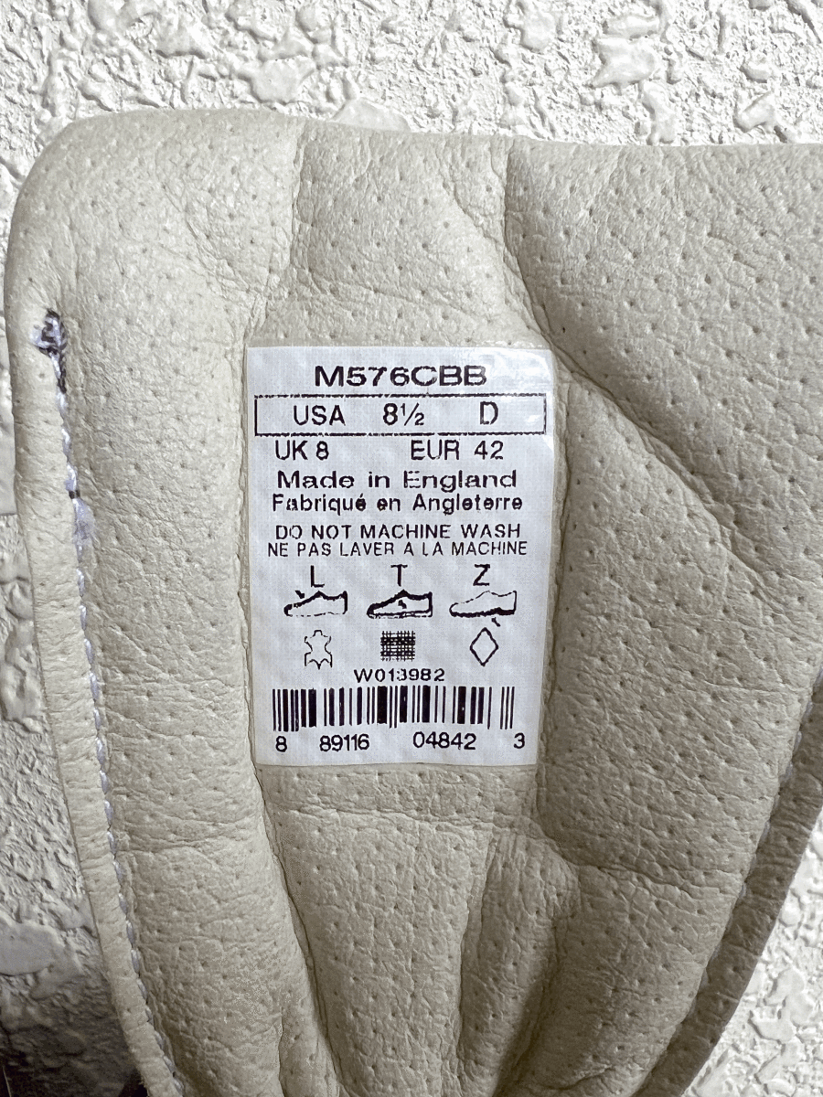 US 8.5 Beauty New Balance M576CBB Made in UK US8.5 BROWN All  