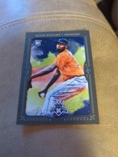 2017 Diamond Kings Framed Gray Rookie #139 David Paulino Houston Astros RC