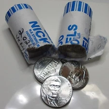 ONE 2024 D Uncirculated Jefferson Nickel from Original Bank Roll. 1 BU COIN!!!