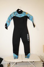 HEVTO wetsuit. Floral pattern. Women's XS