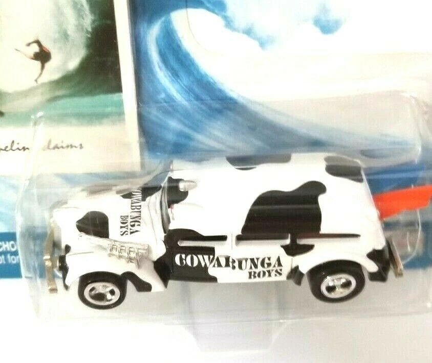 Johnny Lightning - Surf Rods - Cawabunga Boys - Ambulancia Packard - Tarjeta de bonificación Foto 2 de 4