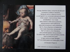 Andachtsbild, Gebetsbild "Jesuskind", Anbetung, Kathedrale Como, Italien