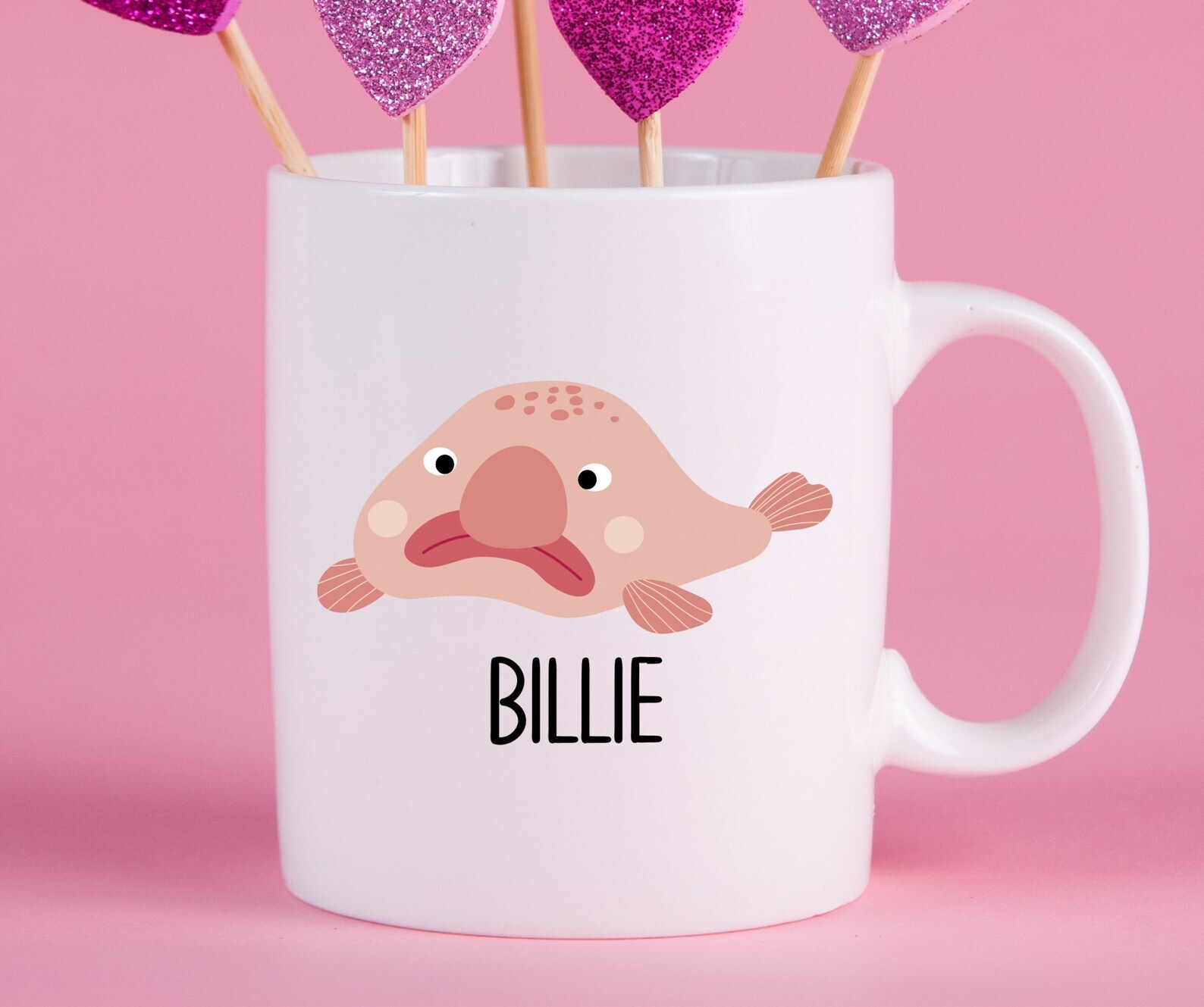 Personalized Blobfish Mug Blobfish Gift Ideas Blobfish Cup Gifts For Blobfish