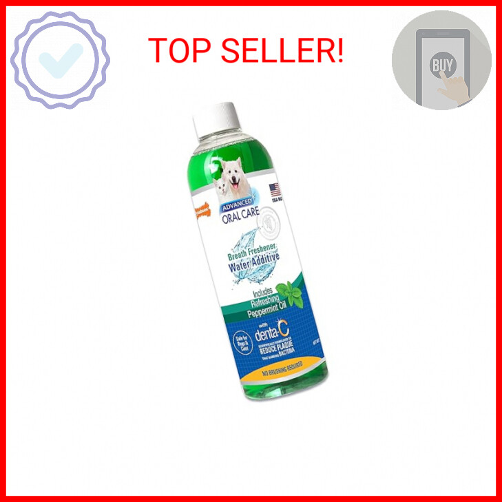 Nylabone Advanced Oral Care Cat & Dog Water Additive for Den