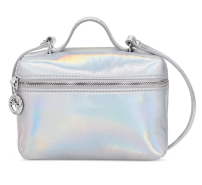 Longchamp Le Pliage Vanity XS Futuristic Metallic Puffy Crossbody