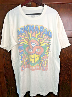 Bonnaroo Music Festival T-Shirt 2023 Zeds Dead Foo Fighters Odesza NWOT