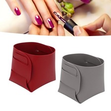 Nail Tool Storage Holder PU Pure Color Container Nail Tool Storage Organizer